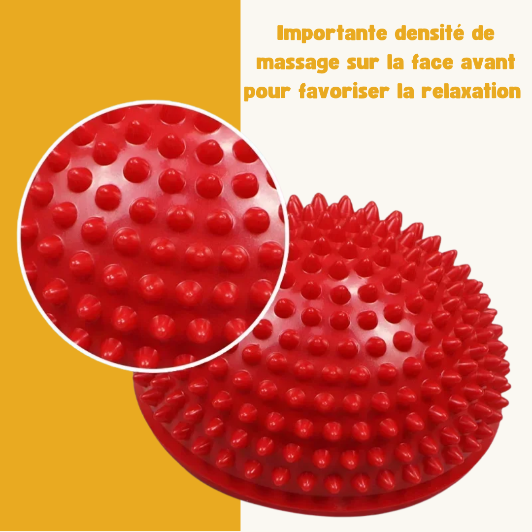 Balle de massage en demi-sphère 16 cm