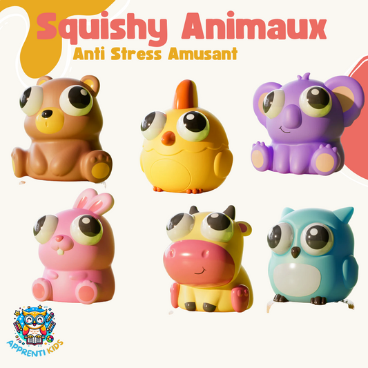 Squishy Animaux Anti-Stress Amusant 🐣🐻
