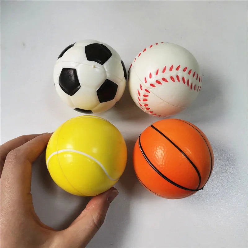 Squishy en forme de Balles de Sport ⚽🏀