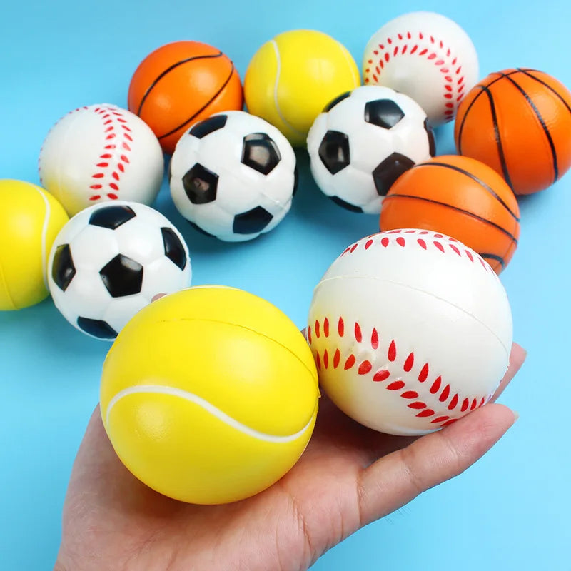 Squishy en forme de Balles de Sport ⚽🏀