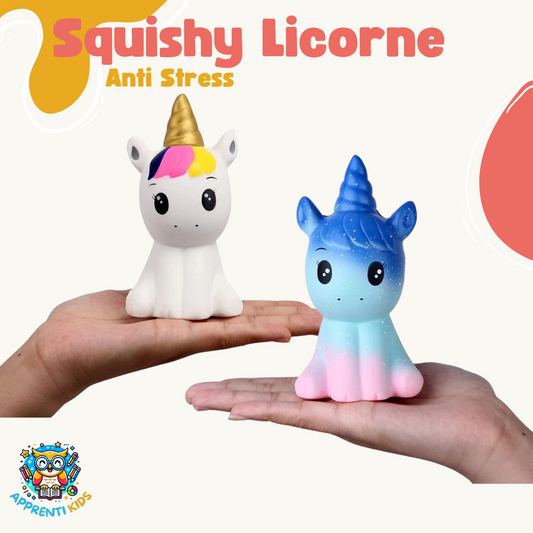 Squishy Licorne Anti-Stress 🦄✨