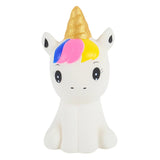 Squishy kawaii anti stress licorne dorée