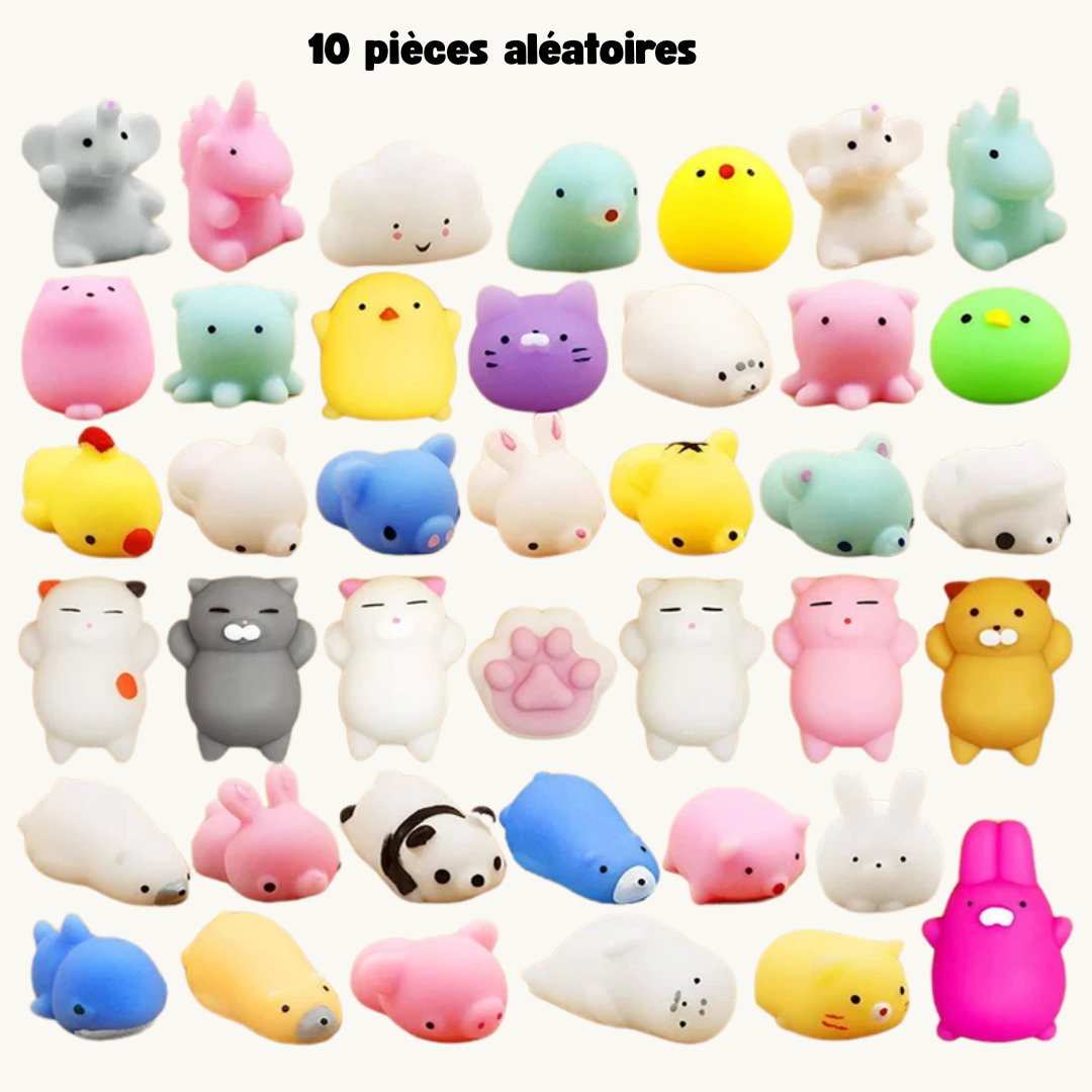 Squishy Mochi Kawaii Animaux Anti-Stress 🦄🍩