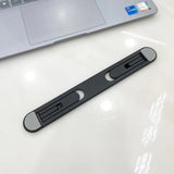 Support pour incliner le PC avec 2 niveaux d'inclinaison, version noire