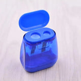 Taille crayon ergonomique bleu