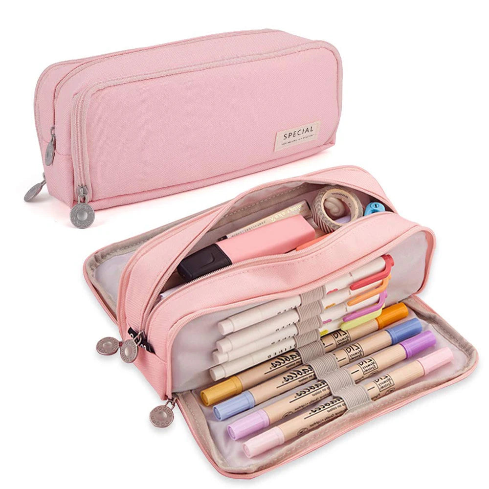 Trousse Scolaire Grande Capacité - Rangement Assuré 📏