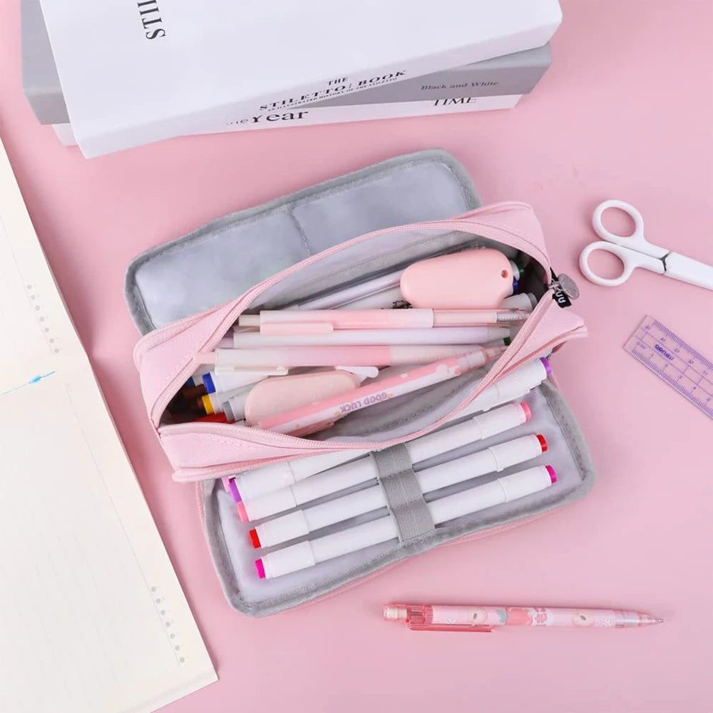 Trousse Scolaire Grande Capacité - Rangement Assuré 📏